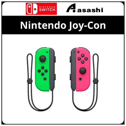 Nintendo JOY-CON (L/NEON GREEN+R/NEON PINK)