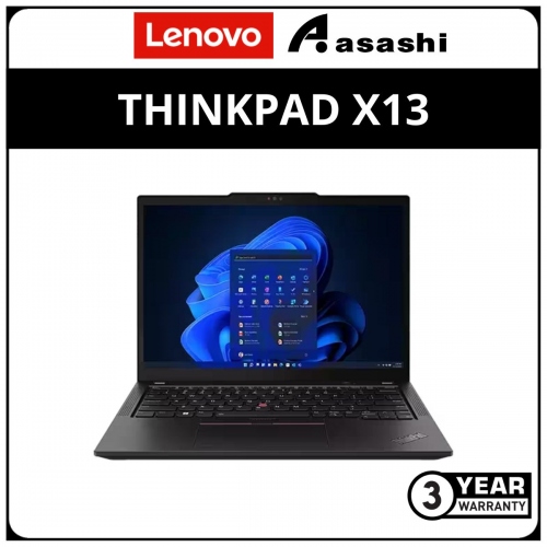 Lenovo ThinkPad X13 Commercial Notebook-21EXS05G00-(Intel Core i5-1335U/16GB DDR5 OB(NO SLOT)/512GB SSD/13.3